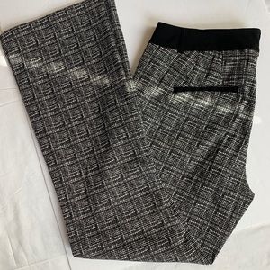 Lane Bryant Black & White Pants